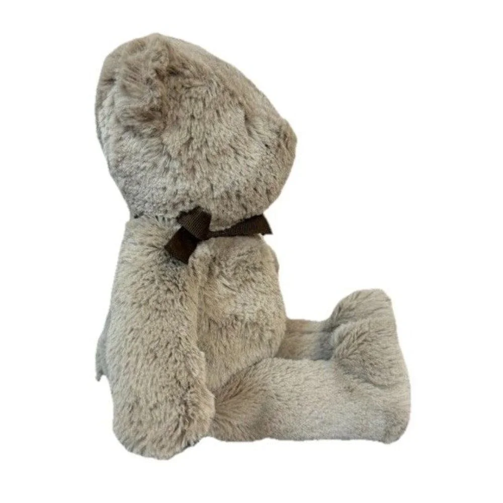 Cute Pottery Barn Kids PBK Plush Bow Teddy Bear Soft Stuffed Animal  12” 2017‎